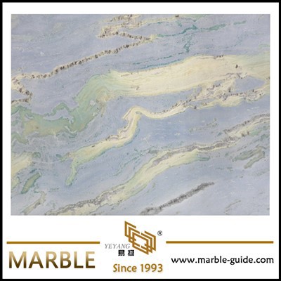 Blue Sky Auspicicicicous Cloud Luxury Marble Slab