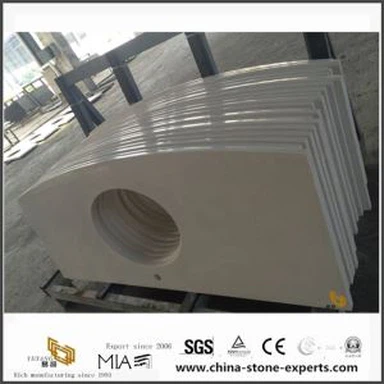 Melhores preços em bancadas de pedra de quartzo para casas de banho vaidades