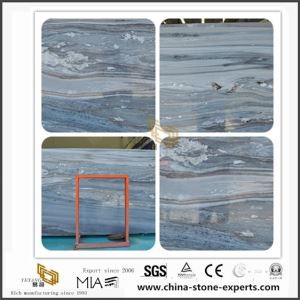 Padrão de mármore de fundo azul claro de Palissandro com melhor textura mármore
