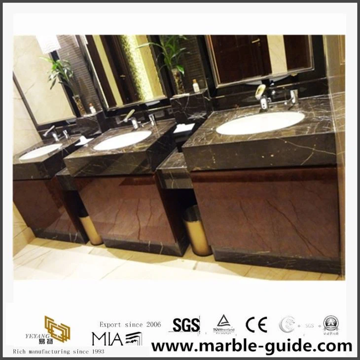 China Cheap Emperador Marble Countertops For Bath And Kitchen