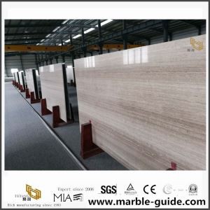 Laje de mármore de madeira de cristal para o projeto da telha e de Countertops do revestimento