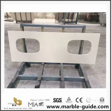 Prateleiras chinesas de pedras de quartzo Countertops