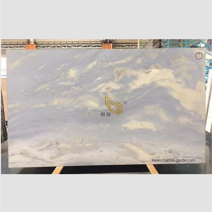 Blue Sky White Cloud Marble For Wall Decor