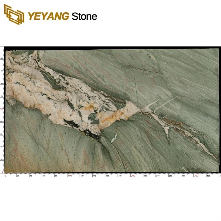Popular Luxury Stone Countertop Dragon Green Marble for Background Wall